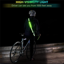 LED Reflective Belt Sash for Walking At Night,Rechargeable Light Up Running Runners Walkers,Pink