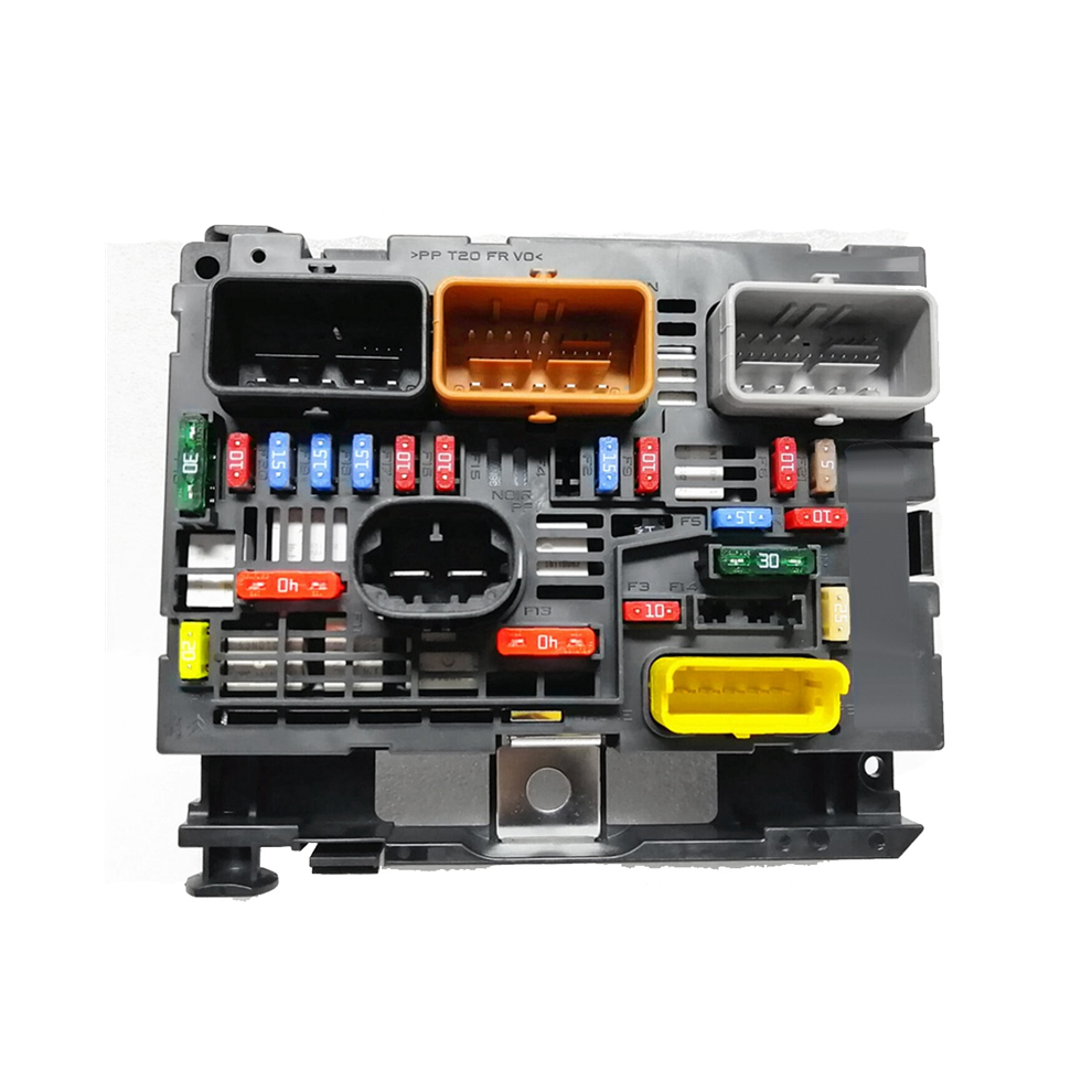 Saudism Fuse Box Assembly 9809742880 9666700480 For 307/408/ R05 = R20 C4 Black