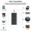 Bluetooth 5.1 Receiver Mini Wireless Audio Adapter Portable Stereo Output for Headphone Speaker 3