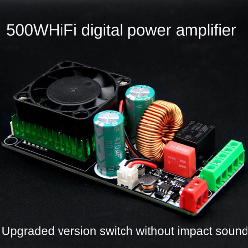 HIFI 500W Digital Amplifier Class D Audio Board Module with Speaker ...