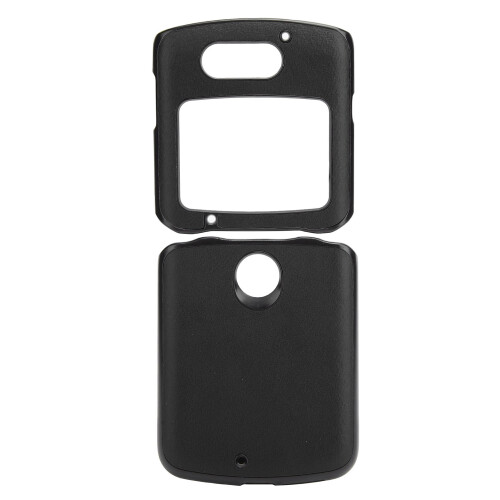 Razr 5G 2020 Étui en cuir 26g Bande bicolore 1