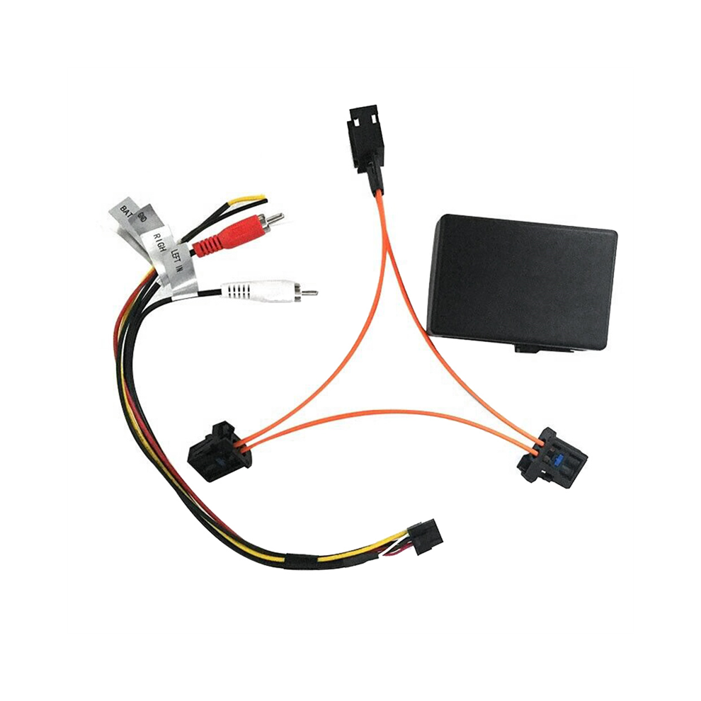 Saudism Car Optical Decoder Box Amplifier Adapter Audio For A6 A7 A8 2005-2009