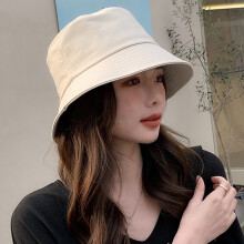 Leinen-Stil-Pattentasche für Damen, trendige, leichte Outdoor-Sommer-Strand-Urlaub-Kopfbedeckung, beige