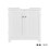 SoBuy Ντουλάπι μπάνιου Λευκό 60x60x29cm MDF 1