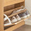 SoBuy Meuble à Chaussures 2 Abattants, Bois Clair 21