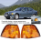 2Pcs Car Corner Light Without Bulb Turn Signal Indicator for E36 Sedan 1992-1998 4