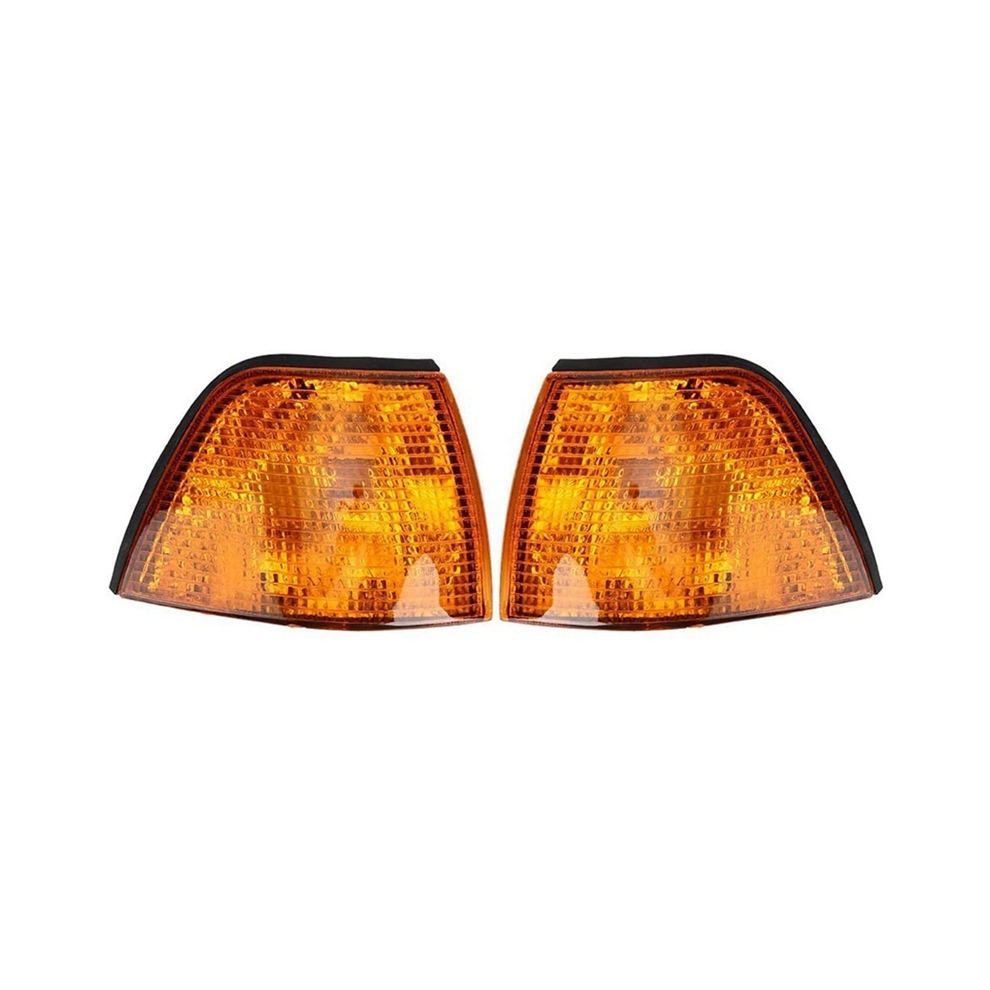 2Pcs Car Corner Without Bulb Turn Signal Indicator For E36 Sedan 1992-1998 Light 4852689444622