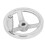 Cast Iron Round Hand Wheel with Revolving Handle for Machine Tools 12x125mm 13