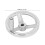 Cast Iron Round Hand Wheel with Revolving Handle for Machine Tools 12x125mm 2