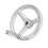 Cast Iron Round Hand Wheel with Revolving Handle for Machine Tools 12x125mm 12