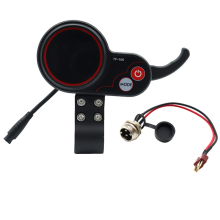 TF-100 Display Dashboard+T-Type Cable Scooter 5Pin Skateboard Speedometer for Electric Parts