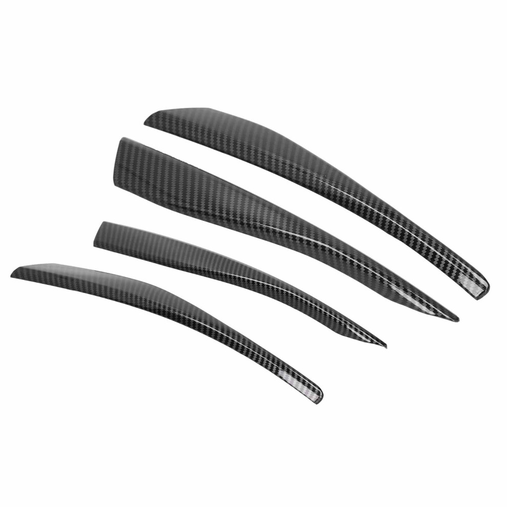 Front Fog Eyebrow Cover Trim For Mk8 2020-2021 Carbon Fiber Style Light 4391333474962