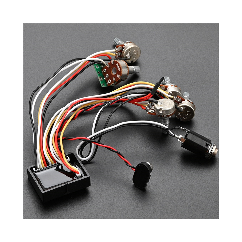 Bass 3 Band Active & Passive Eq Equalizer Preamp Circuit For Pickup 4852689453228