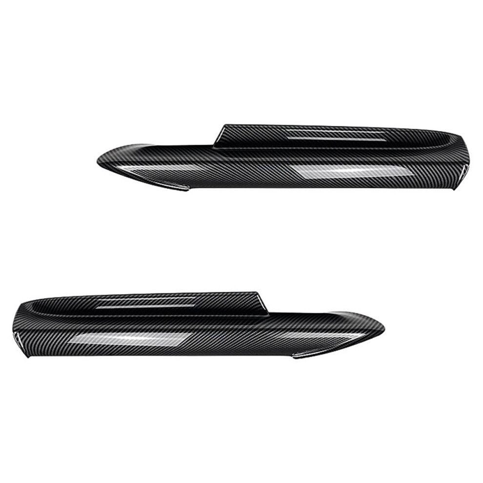 For 3 Series E90 E91 320I 330I 2005-2008 Front Bumper Lip Angle Diffuser Splitter Spoiler Protector Carbon 4852689451811