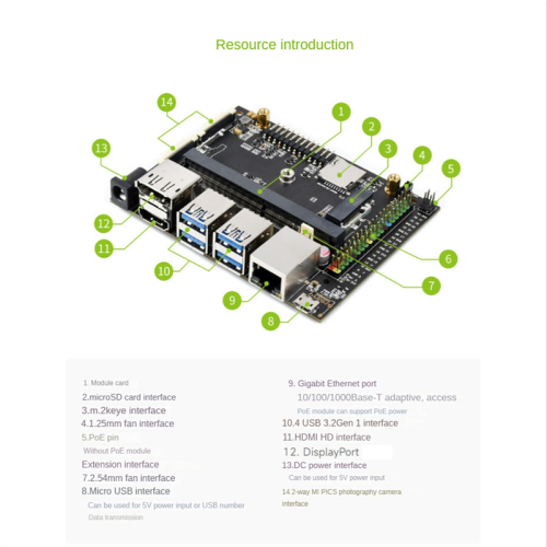 For Nano 4GB Kit AI Artificial Intelligence Development Board with Heat Sink Programming Robot Learning 2