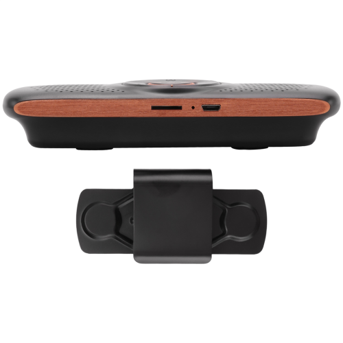 Car Bluetooth Speaker in Speakerphone for Handsfree Talking, Wireless Music Player with Visor Clip 2