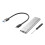 M.2 NVMe SSD Enclosure Adapter 10Gbps USB C 3.1 Gen2 Case External Reader Silver 2