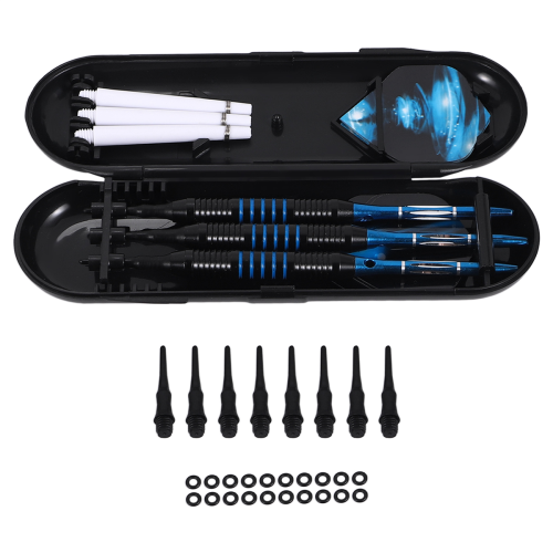 with Plastic Tip for Electronic Dartboard Soft Set Tips Anti Loose Rubber Rings Dartboards