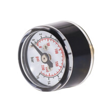 Scuba Diving PCP Air Mini Micro-Pressure Gauge Manometer 16Bar,1/8 NPT Thread
