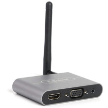 X6W Plus 4K Wireless -Compatible Display Adapter Dual Band 5GHz WiFi Receiver VGA Monitor