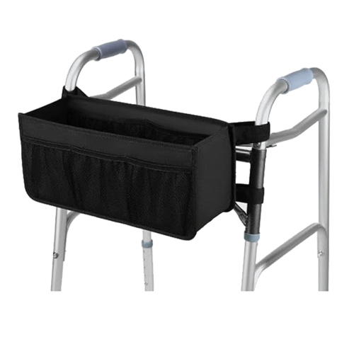Walker Basket Bag Water Cup Holder for Folding Foldable Storage