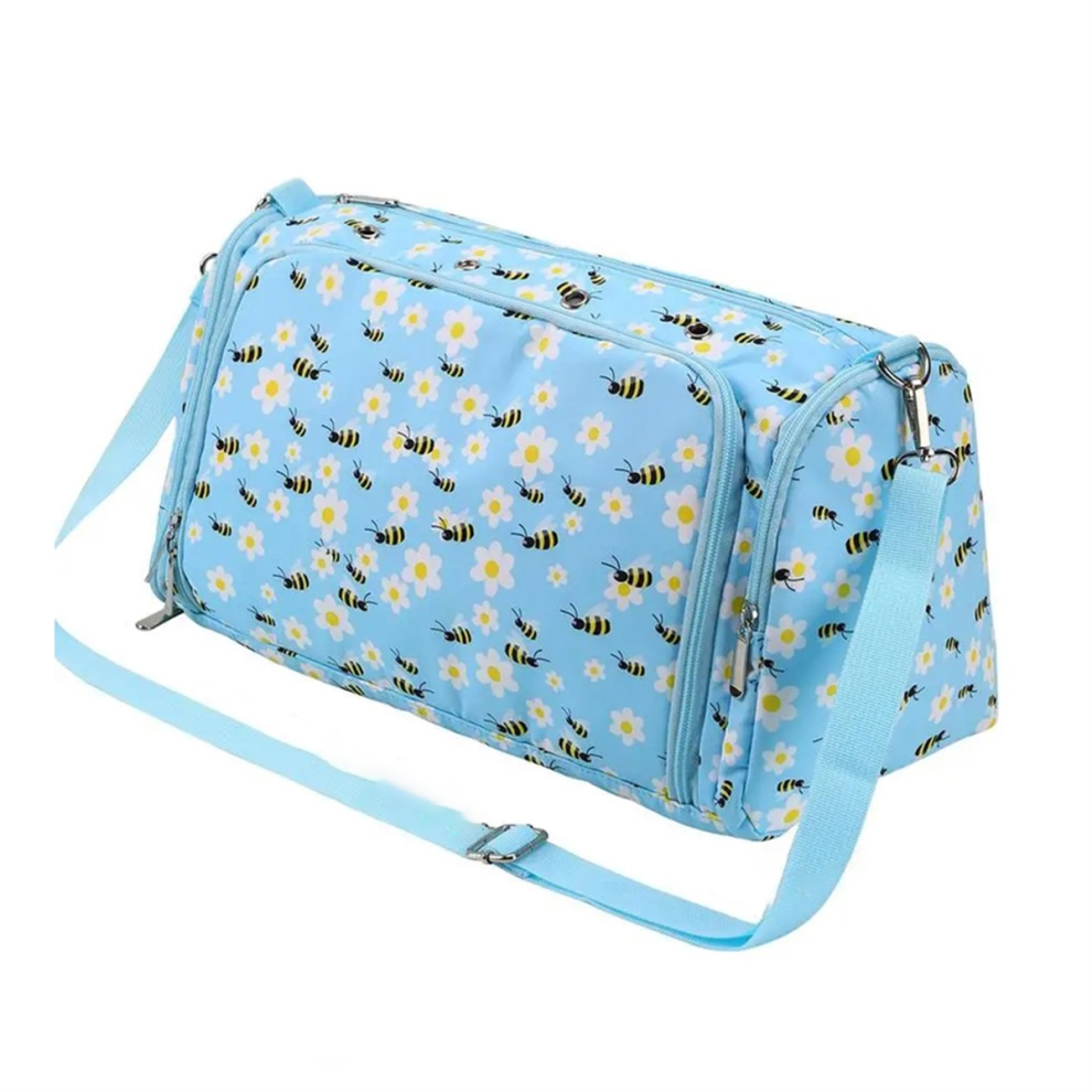 Yarn Bags For Crocheting Bag Organizer Portable Knitting Multipurpose Crochet Project Tote Saudism