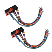 2Pcs Car Left Right Door Cable Wiring Harness Plug 1K0937702C for Fabia Superb