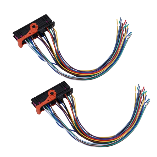 2Pcs Car Left Right Door Cable Wiring Harness Plug 1K0937702C for Fabia Superb