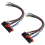 2Pcs Car Left Right Door Cable Wiring Harness Plug 1K0937702C for Fabia Superb 4