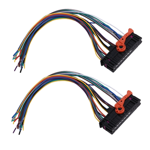 2Pcs Car Left Right Door Cable Wiring Harness Plug 1K0937702C for Fabia Superb 2