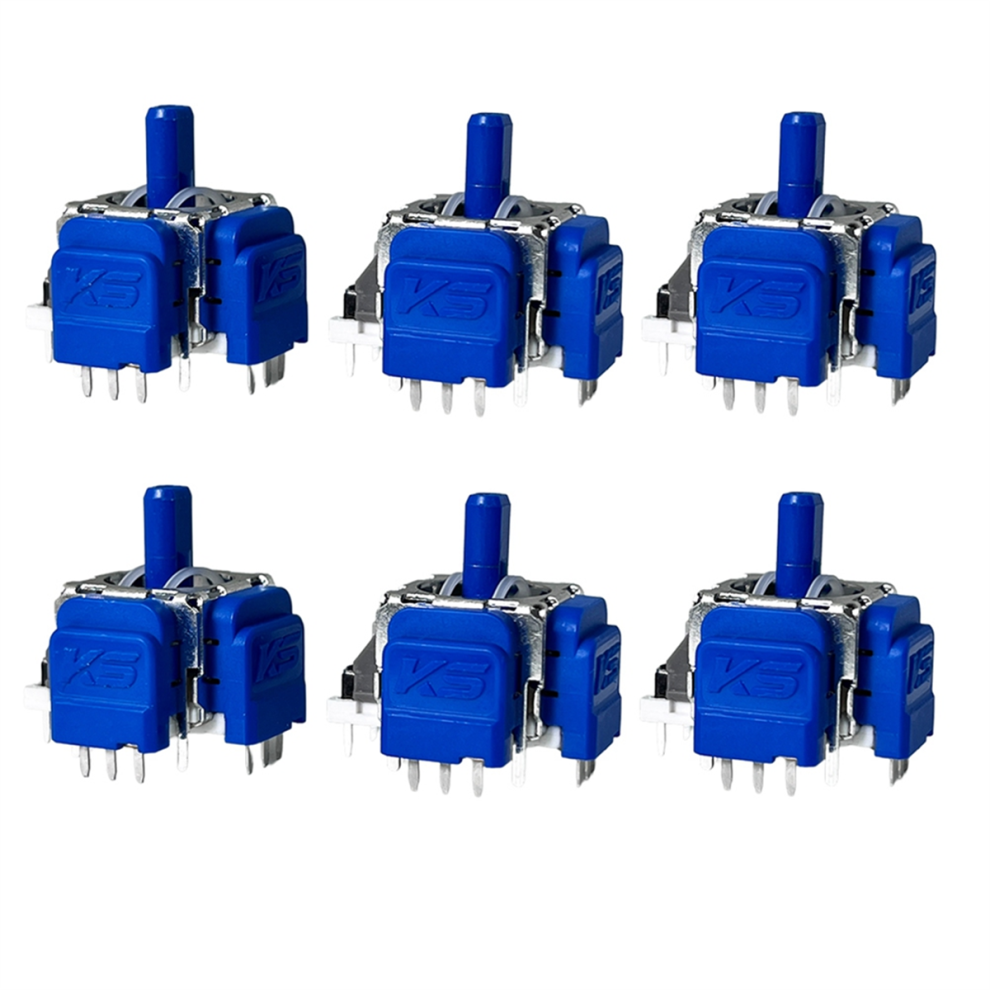 Photos - Console Accessory 6PCS TMR Electromagnetic Joystick for Switch Pro Gamepad Upgrade 3D Analog Thumbstick Controller