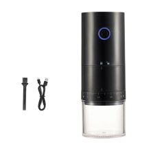 Portable Electric Coffee Grinder 38 Gears Adjustment One-Button Start Bean for Home Office Traveling Camping B
