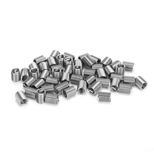 50 pièces d'inserts filetés M5/16-18-2.5D, en acier inoxydable 2