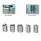 50 pièces d'inserts filetés M5/16-18-2.5D, en acier inoxydable 12