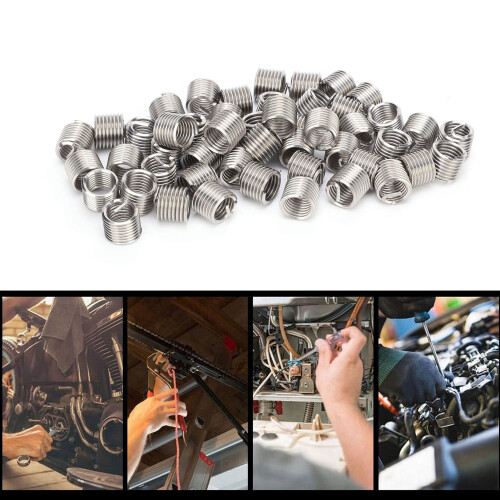100 pièces d'inserts filetés M30,5 SUS304 en acier