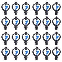 50PCS G1/2 Butterfly Sprinkler Automatic External Wire Impeller Nozzle 360Degree Rotation Irrigation