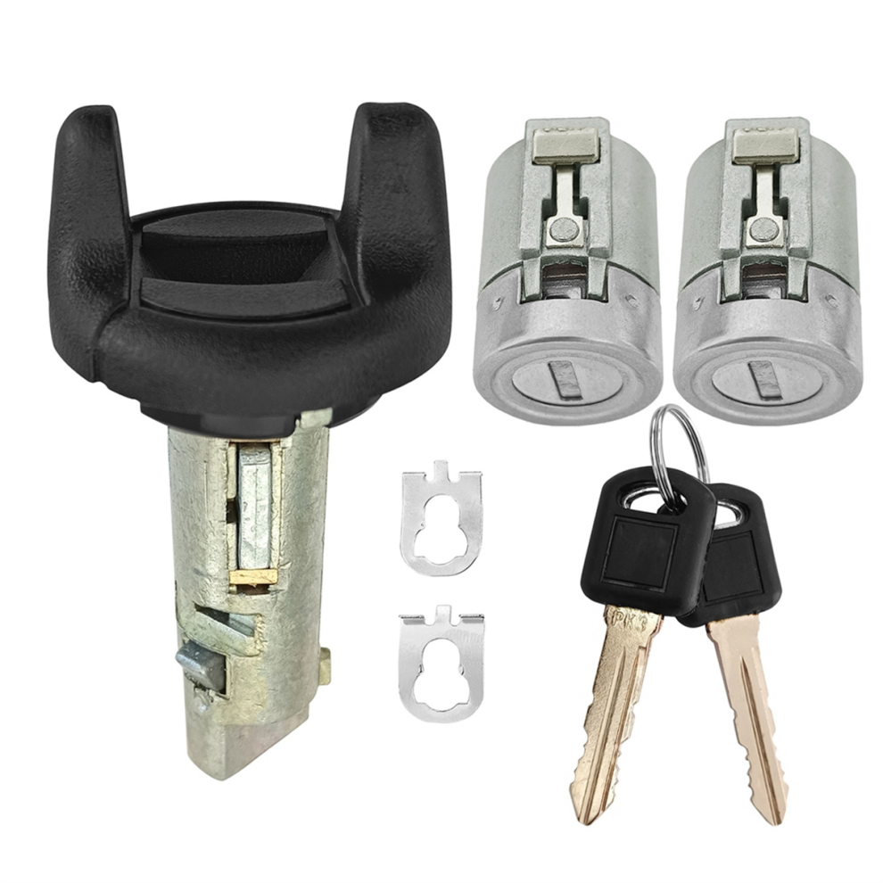 Ignition Lock Switch Door Cylinder Key Kit 702671 702674 597749 For C/K Pickup 4852689479570