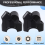 Motorcycle Accessories Handlebar Riser Drag Handle Bar Clamp Extend Adapter for 800MT 700MT 450MT Black 10