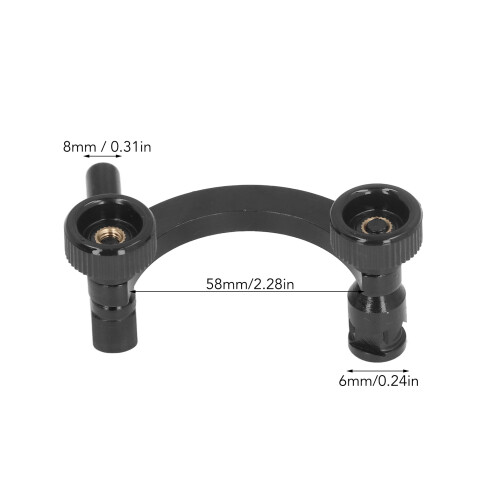 Support d’indicateur de centrage – équerre en arc 6 mm/8 mm 1
