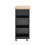 SoBuy Compact Kitchen Trolley with Storage, Black 16