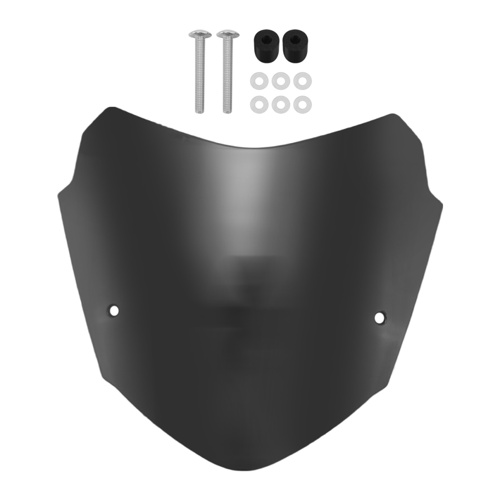 Motorcycles Sport Wind Deflector Retro Windshield For Sv650x 2017-2025 Sv 650X Black 4852689477194