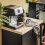 SoBuy Compact Kitchen Trolley with Storage, Black 9