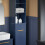 SoBuy Ψηλό Ντουλάπι Μπάνιου BZR112-B Μπλε 35x30x170 cm 9