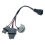 Tail Light Lamp Wiring Harness Socket Holder Wire Rear Combination for 2016-2018 Replace 92480-D3010 3