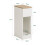 SoBuy Nachttisch Set 2-tlg, schmal mit Schublade 3