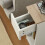 SoBuy Nachttisch Set 2-tlg, schmal mit Schublade 7