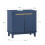 SoBuy Mobile Sottolavabo Stretto Blu 60x30x59 cm 3
