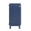 SoBuy Mobile Sottolavabo Stretto Blu 60x30x59 cm 16
