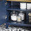 SoBuy Mobile Sottolavabo Stretto Blu 60x30x59 cm 7
