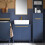 SoBuy Mobile Sottolavabo Stretto Blu 60x30x59 cm 2